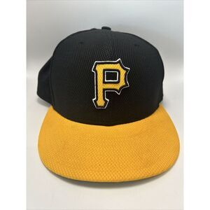 Pittsburgh Pirates MLB Authentic New Era 59FIFTY Fitted Cap Flat 5950 Hat 7 1/8